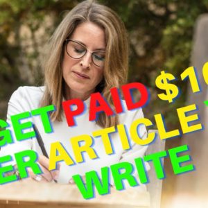 Get Paid $100 to Write Articles ( copy and paste) make money online 100 % ✔️legit.