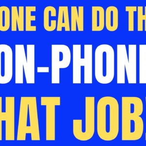 Anyone Can Do This | Non-Phone Work From Home Job | Chat Job | Work From Home Jobs