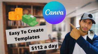 How To Make Money With Canva Templates | Earn $112 A Day Easy Strategy 💰😉