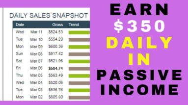 Earn $350 Daily In Passive Income Without Any Experience. ( MAKE MONEY ONLINE 2021)