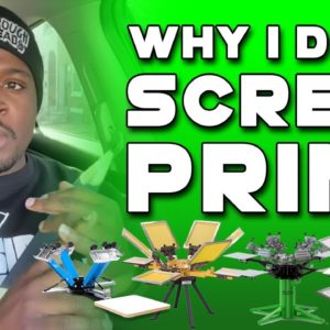 Why I Don't Screen Print Anymore! Screen Printing Vs Plastisol Heat Transfers