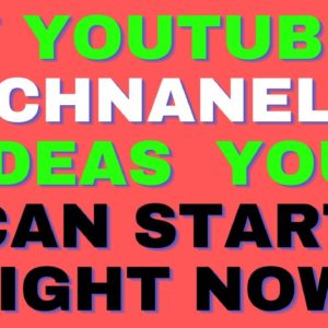 7 YouTube channel ideas for shy and introverted people in 2021| How To Start a Youtube channel