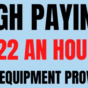 High Paying | $22 An Hour | Equipment Provided | Best Work From Home Job | Online Job Hiring Now