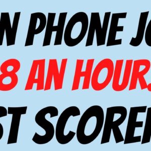 Non-Phone | $18 An Hour | Test Scorers | Best Non Phone Work From Home Job | Remote | Online Job