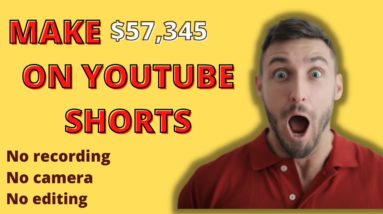 How To Make Money On YouTube SHORTS Without Making Videos 2021 For Beginners