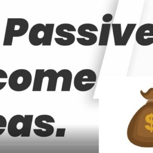 44 Passive Income Ideas To Make Money Online From Home | SIDE HUSTLE IDEAS TO MAKE MONEY FROM HOME