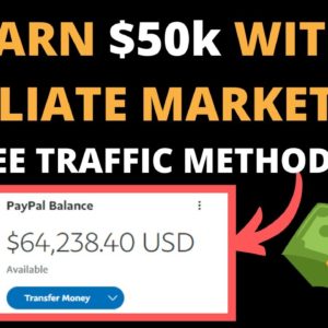 Digistore24 Affiliate Marketing For Beginners | $0 to $52,897 Without skills | free traffic method