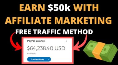 Digistore24 Affiliate Marketing For Beginners | $0 to $52,897 Without skills | free traffic method