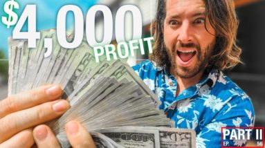 $4,000 monthly PROFIT side hustle challenge - flipping furniture Part II (EP 56)