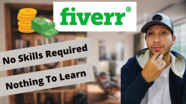 How To Make Money On Fiverr With No Skills | Make $50 Again & Again 💰😉