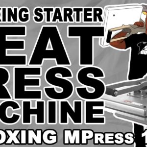 What Heat Press Should I Start With? Unboxing Starter Heat Press (Unboxing MPress 15x15)