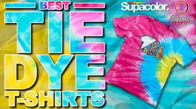 BEST TIE DYE T-SHIRTS (How to Customize a Tie Dye T-Shirt With Supacolor) [Circle Clothing Tie Dye]