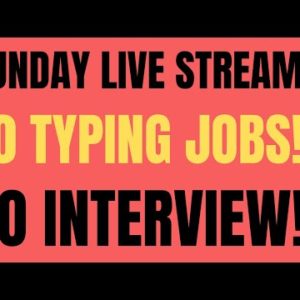 No Interview!!!  10 Non Phone Typing Jobs |  All Typing | No Talking Work From Home Jobs 2022