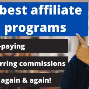 8 Best Affiliate Programs of 2022 You Don't Know About | High-Paying Commissions 💸😀