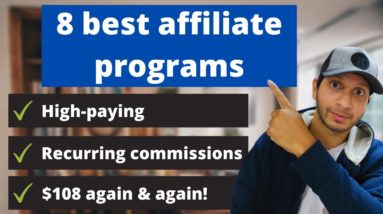 8 Best Affiliate Programs of 2022 You Don't Know About | High-Paying Commissions 💸😀