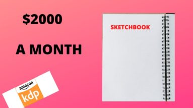 $2000 a Month Easy KDP Niche to Self Publish on Amazon ( PROOF )