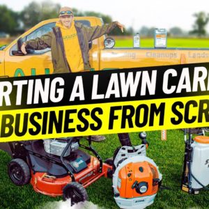 21 Year Old Starts a Lawn Care Business from Scratch | EP. 1