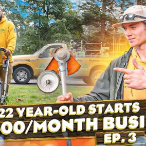 22 Year Old Starts a $200K/Year Lawn Care Business | EP. 3