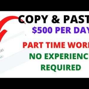 2022 Copy Paste Earn $500 Daily (Best Highest Copy Paste Website )| Linkvertise Work at Home Job