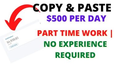 2022 Copy Paste Earn $500 Daily (Best Highest Copy Paste Website )| Linkvertise Work at Home Job