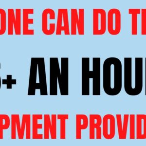 Anyone Can Do This | $16+ An Hour | Equipment Provided Work From Home Job | Best Work At Home Jobs