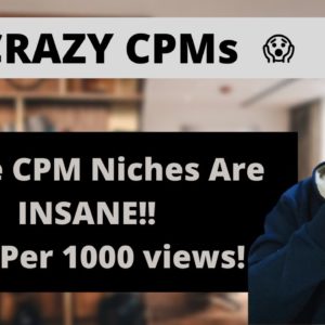 Best 5 High CPM Niches For YouTube Channel 💰🚀 | Insane Rates For YouTube 😱😬