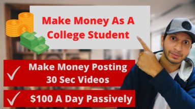 Make Money Online As A College Student 💰🚀 | 30 Minute A Day Side Hustle