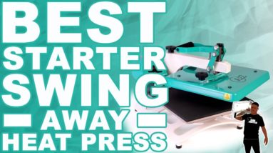 Best Starter Swing Away Heat Press! (Unboxing The Stahl's A2Z Starter Heat Press)