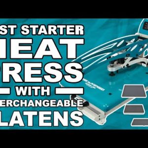 Best Starter Heat Press With Interchangeable Platens (TransPro Plus 16x20 Heat Press Unboxing 🔥📦)