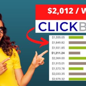 Clickbank For Beginners: How To Make $2,012 Per Week With Clickbank Affiliate Marketing