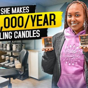 Candle Business Makes $300,000 In 18 Months!