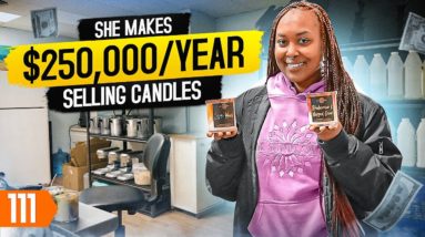 Candle Business Makes $300,000 In 18 Months!