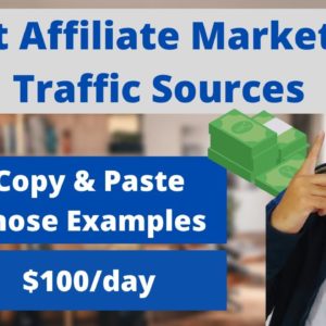 My Best Traffic Sources For Affiliate Marketing (1,000 Clicks/Month) 🚀😮