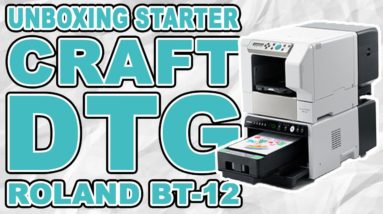 Cheapest DTG Machine (Unboxing The Craft DTG Machine Roland BT12)