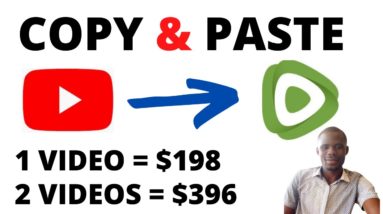 Copy & Paste Videos And Earn $198 Per Video (Complete Tutorial - No YouTube)