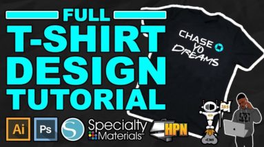 Make CUSTOM T-shirts From Scratch (Using Thermoflex Heat Transfer Vinyl HTV by Specialty Materials)