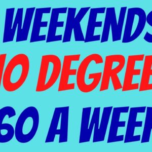 No Weekends | No Degree | $560 A Week | Best Work From Home Job 2022 | Remote Jobs | Online Jobs