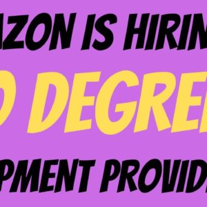 Amazon Is Hiring | No Degree Required | Equipment Provided | Best Work From Home Job 2022 #Shorts