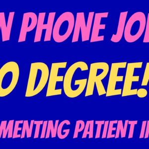 Non-Phone | No Degree | Documenting Patient Information | Best Non Phone Work From Home Job 2022