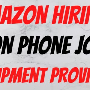 Amazon Hiring | Non Phone | Equipment Provided | Best Non Phone Work From Home Job | Remote Job 2022