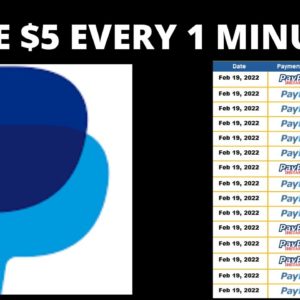 Earn $5 Every 1 Min With Your PHONE! | Live Withdrawal | (Free PayPal Money)