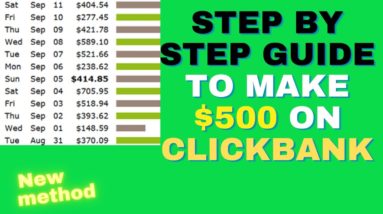 Easy Way To Make Money With ClickBank (Step By Step Tutorial)