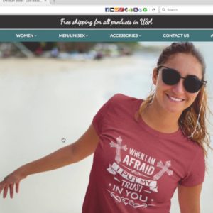 Website Review #3: God Bless You Clothing [T-Shirt Business Website Review]