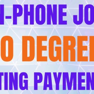 Non-Phone | No Degree | Posting Payments | Best Non Phone Work From Home Job | Remote Jobs 2022