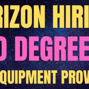 Verizon Hiring | No Degree | All Equipment Provided | Best Work From Home Jobs | Remote Jobs 2022