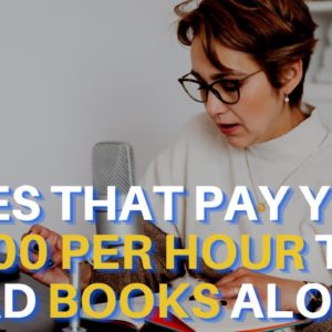 Two Websites That PAYS YOU $400 PER HOUR to Read Books Aloud | Work from home ideas