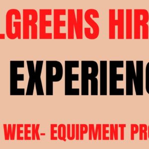 Walgreens Hiring | No Experience | $520 A Week - Equipment Provided | Best Work From Home Jobs 2022