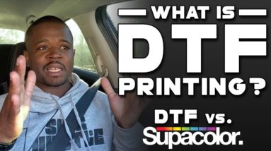 Is DTF Printing Worth Investing In? DTF VS Supacolor! (Direct To Film Printing)