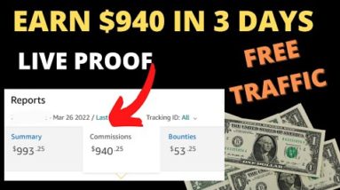 I Earned $940 in 3 days (Affiliate marketing for beginners) Make Money Online | Earn passive Income