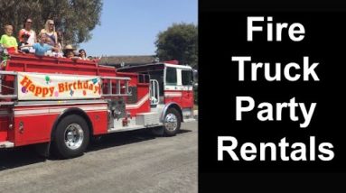 Fire Truck Party Rentals